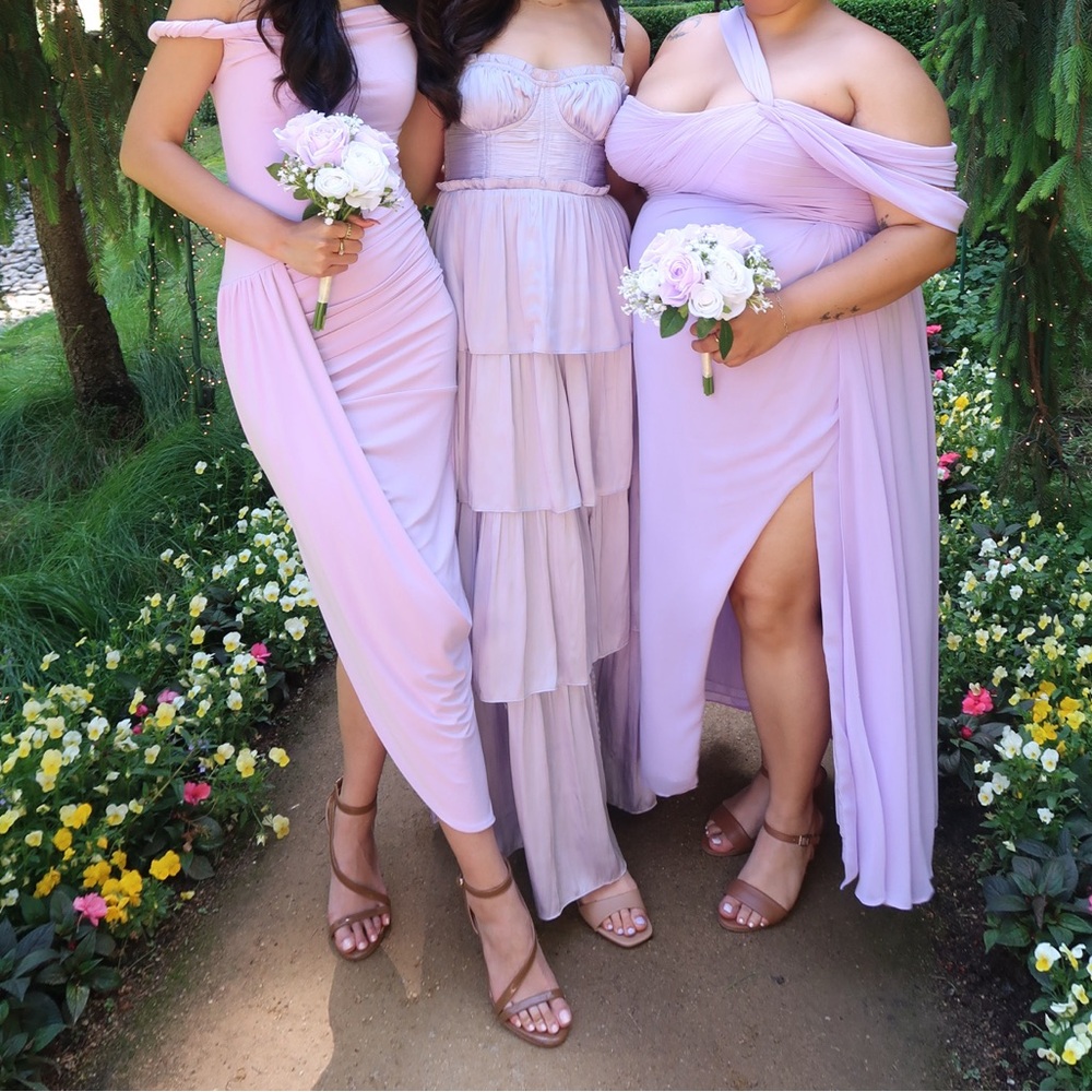 ASTR THE LABEL Lilac Dress